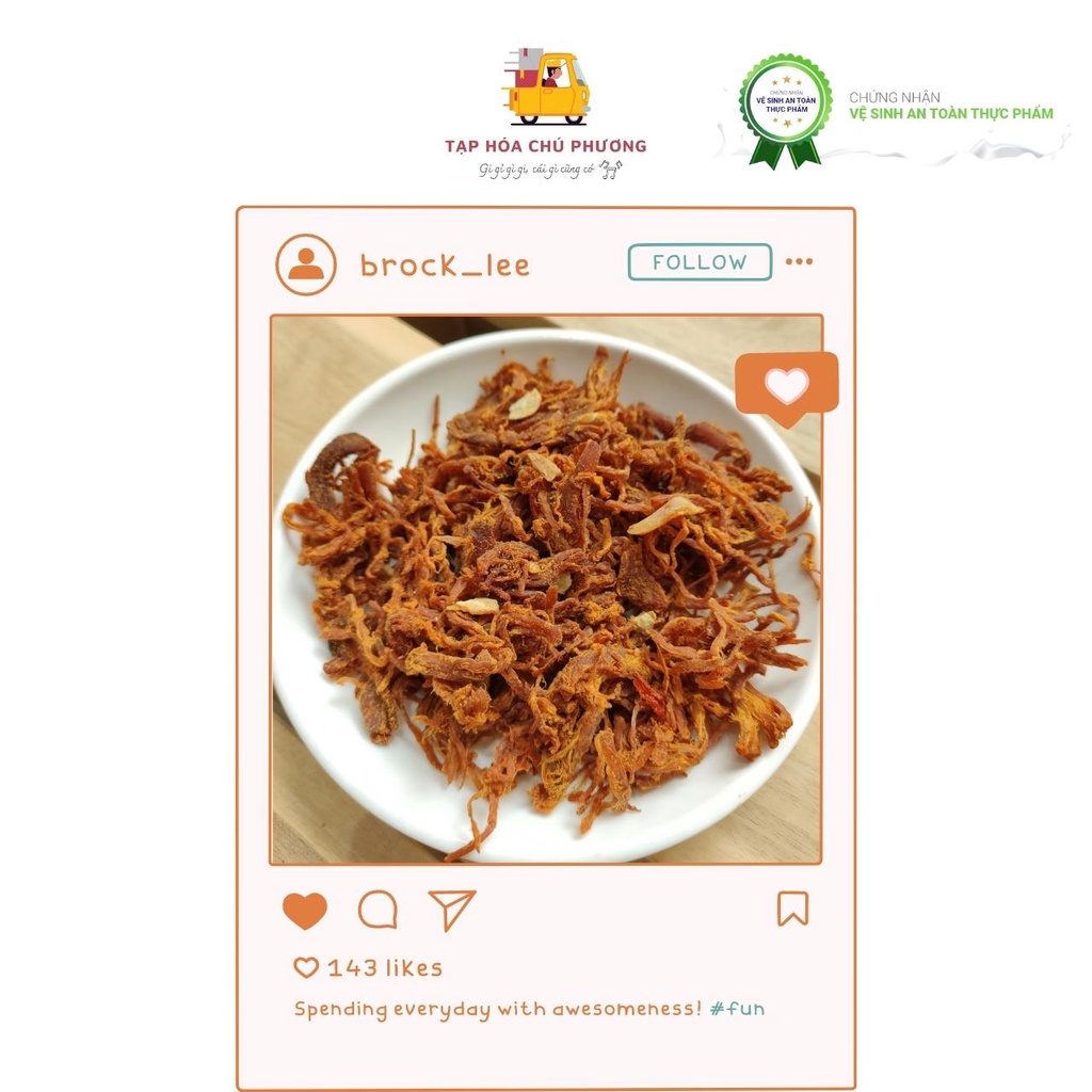 Khô heo cháy tỏi thơm ngon giòn rụm - hũ 300g - Tạp hóa chú Phương | BigBuy360 - bigbuy360.vn