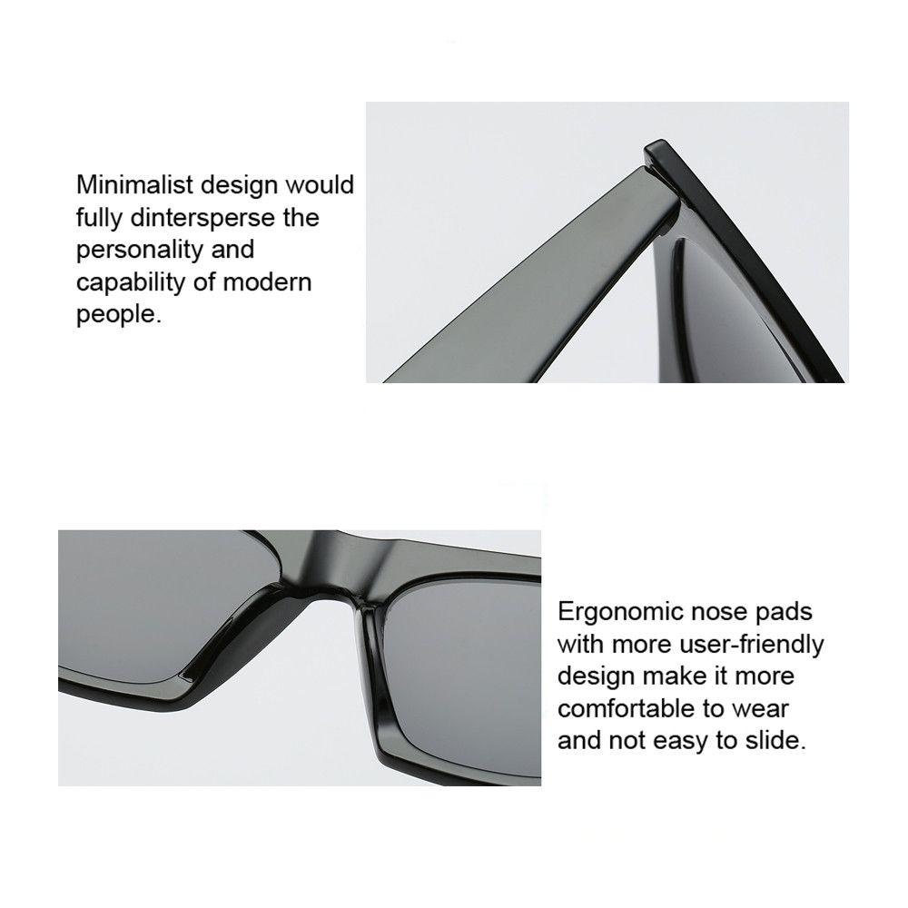 ESPO Kính Mát Gọng Vuông Phong Cách Vintage Thời Trang Cho Nữ