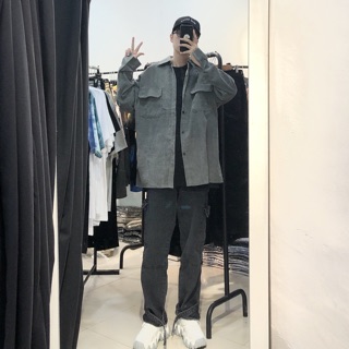 GREY SHIRT
