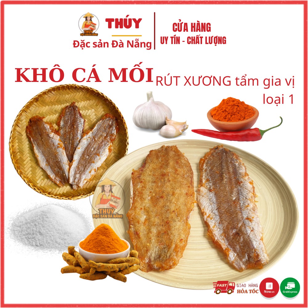 Khô cá mối loại 1 rút xương túi 500gr thịt ngon thơm nhiều dinh dưỡng