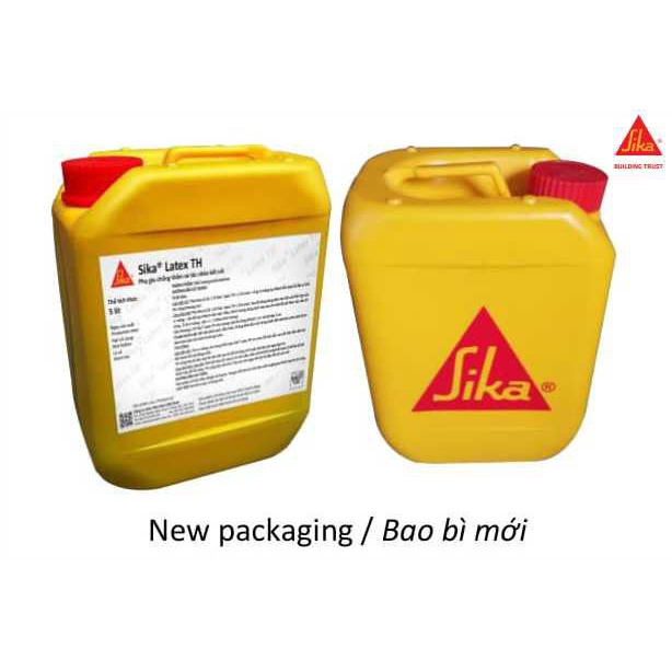 [Bán Lẻ 1 lít] Phụ gia chống thấm Sika Latex và tác nhân kết nối dùng cho vữa hồ dầu bể nước chậu cây cảnh [CEC Store]