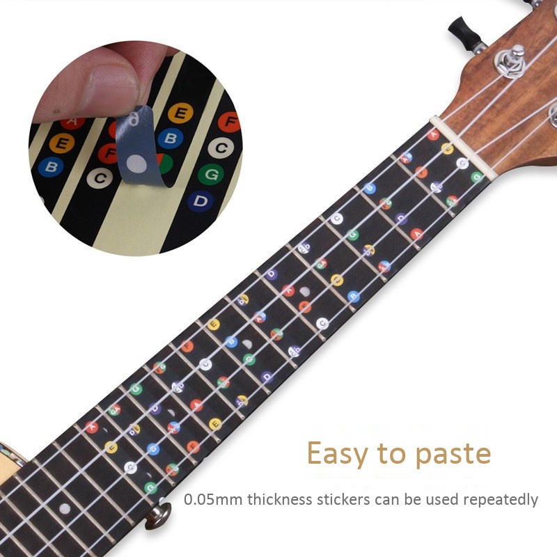 Set 10 Miếng Dán Ghi Chú Cho Đàn Ukulele
