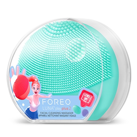 Máy rửa mặt Foreo Luna Play Plus 2, mạnh gấp 2 lần phiên bản 1, hàng chính hãng, làm sạch sâu 99.5%