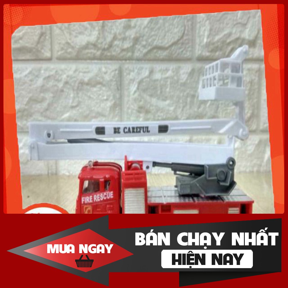 HCM- BỘ 3 XE SĂT MÔ HÌNH CỨU HỎA BẰNG SẮT - 889-246
