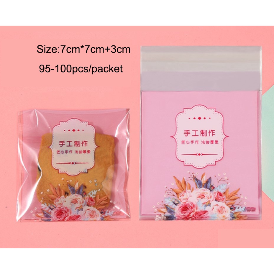 Túi Nhựa Đựng Bánh Họa Tiết Hoạt Hình Xinh Xắn