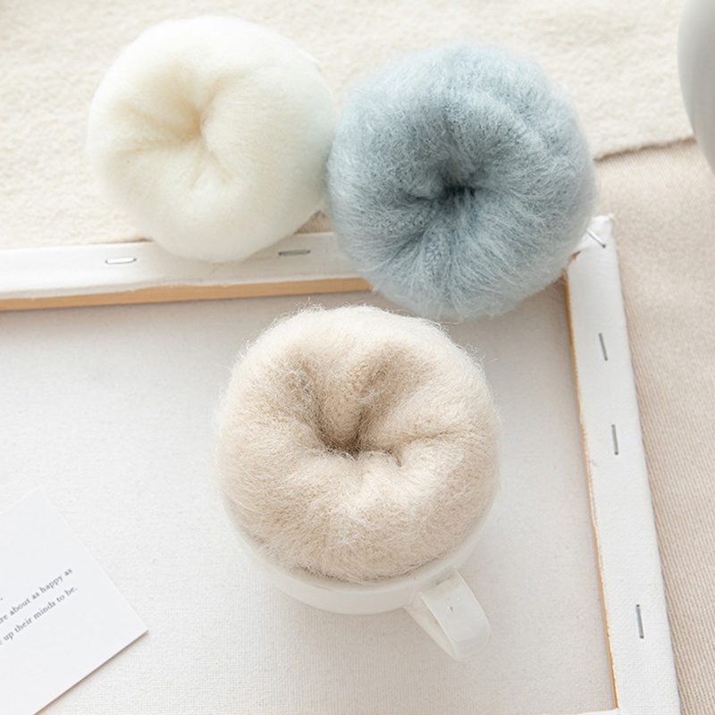 Youyo Đôi Vớ Lông Thỏ Giả Dày Dặn Giữ Ấm Mùa Thu Đông Phong Cách Nhật Bản Dễ Thương Cho Nữ