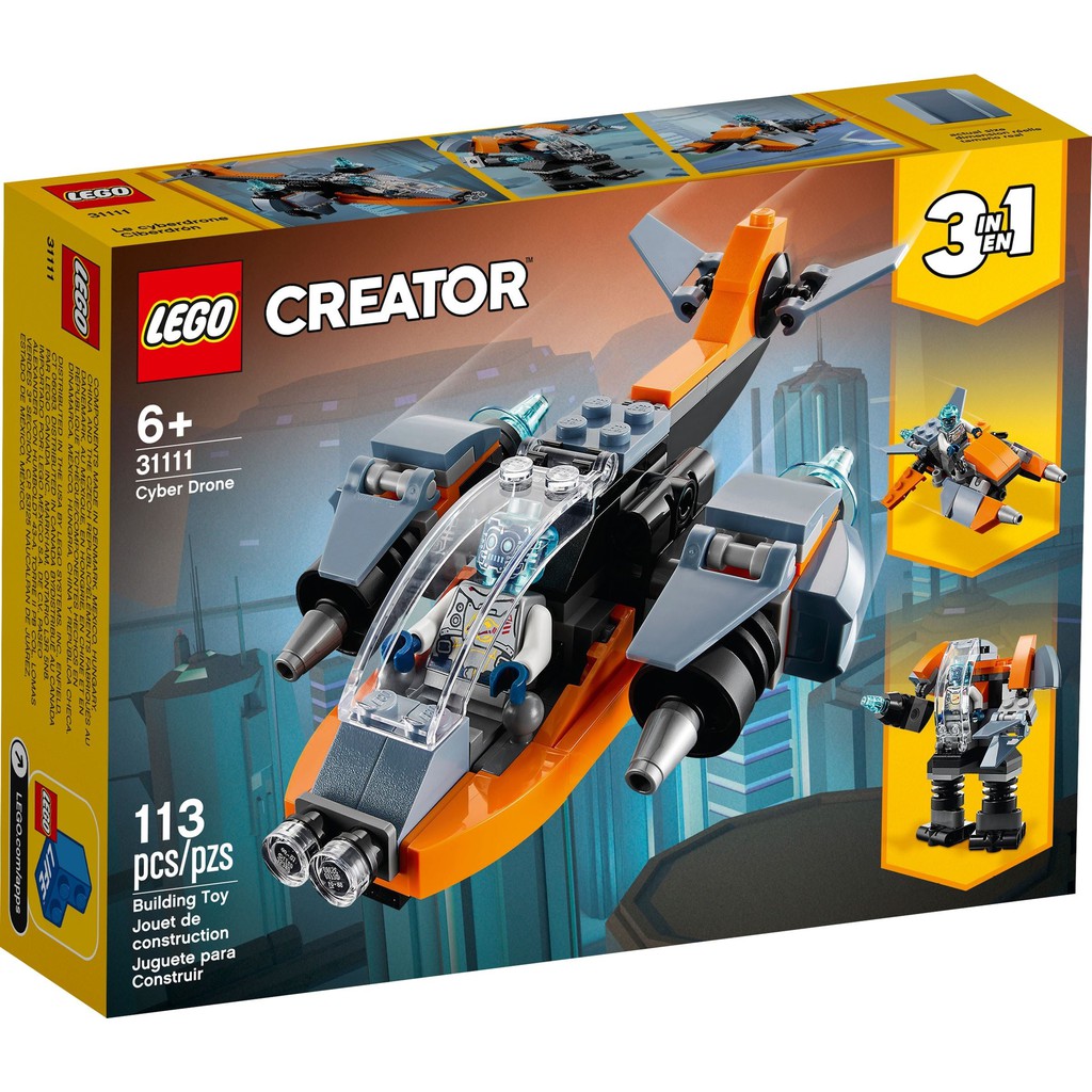 LEGO 31111 Creator - Phi Thuyền Thám Hiểm Không Gian