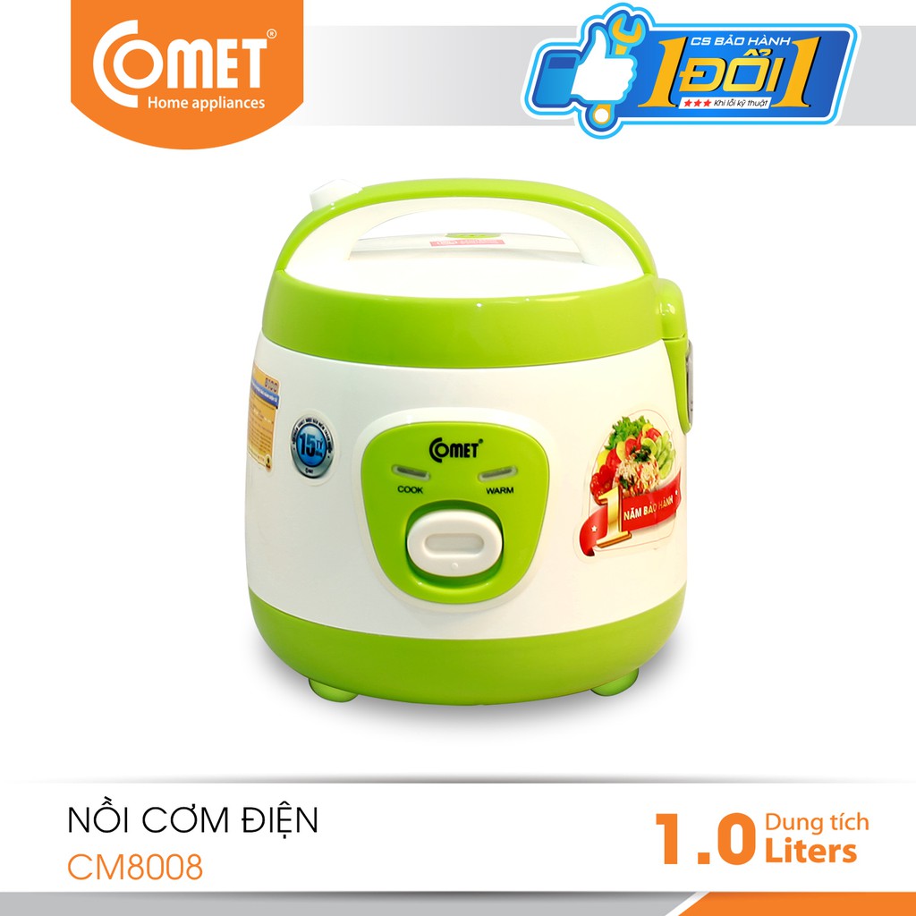 Nồi cơm điện COMET CM8008 - 1L