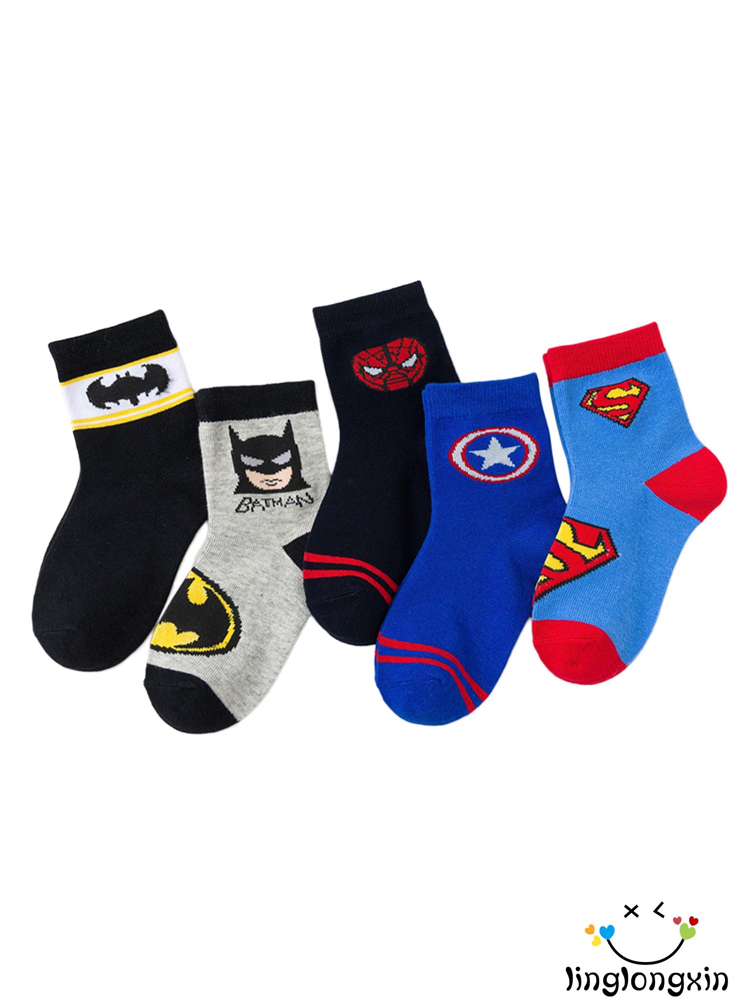 Tất Cotton Họa Tiết Hoạt Hình Laa8-Sumo Cho Bé