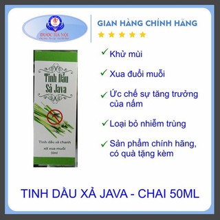 [Kèm quà tặng] Tinh dầu xả Java - Xịt xua muỗi và côn trùng (chai 100ml)