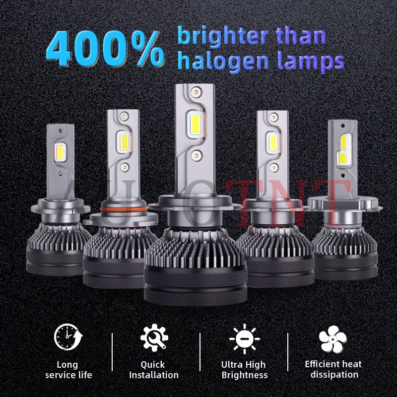 2 Bóng Đèn Pha Led K5C 110W H7 H4 H11 HB3 9005 HB4 9006 9012 Cho Xe Hơi