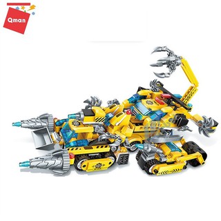 Bộ xếp hình qman 1408 – xe ngựa