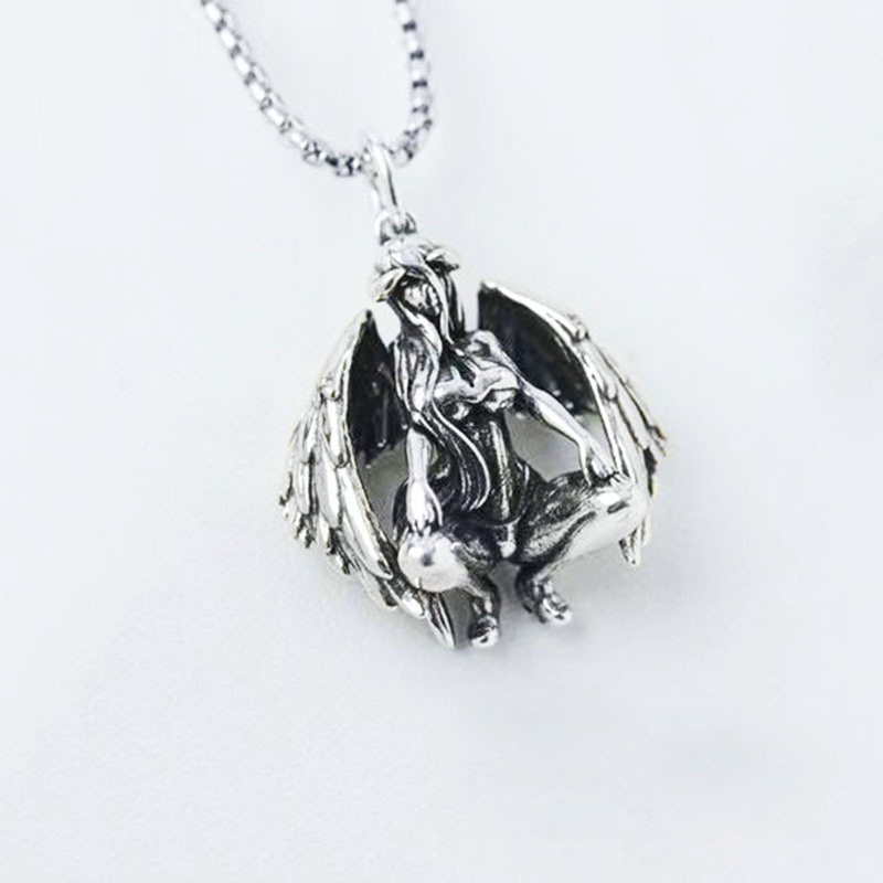 Vòng cổ Mặt Cánh Thiên Thần Whi Devil Thời Trang