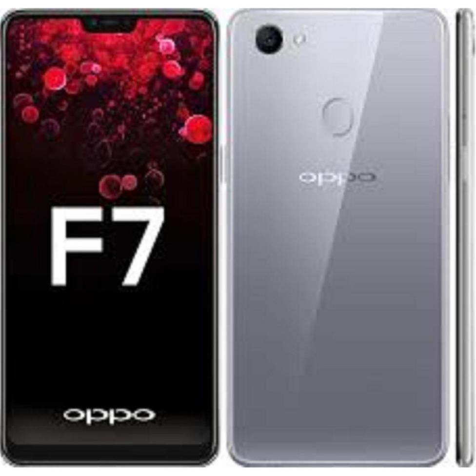 điện thoại Oppo F7 2sim ram 4G Bộ nhớ 64G mới Full box, Chơi Game nặng mượt