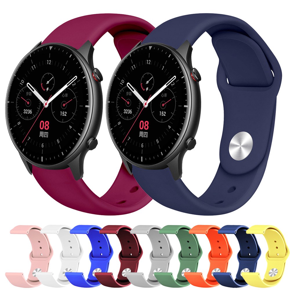 Dây đeo silicon 22mm cho đồng hồ Huami Amazfit GTR 3 Pro/GTR 2/GTR 47mm/GTR 2e/Pace/ Stratos