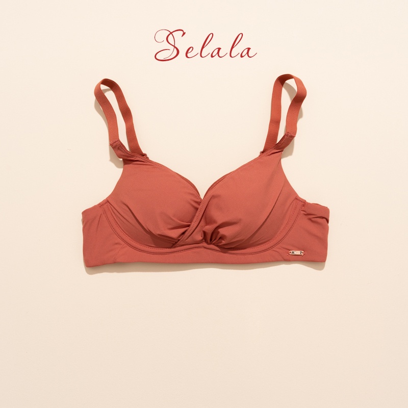 Áo Lót Su Selala Đệm Vừa Form Chuẩn Không Gọng Nâng Đẩy Tạo Khe AV18