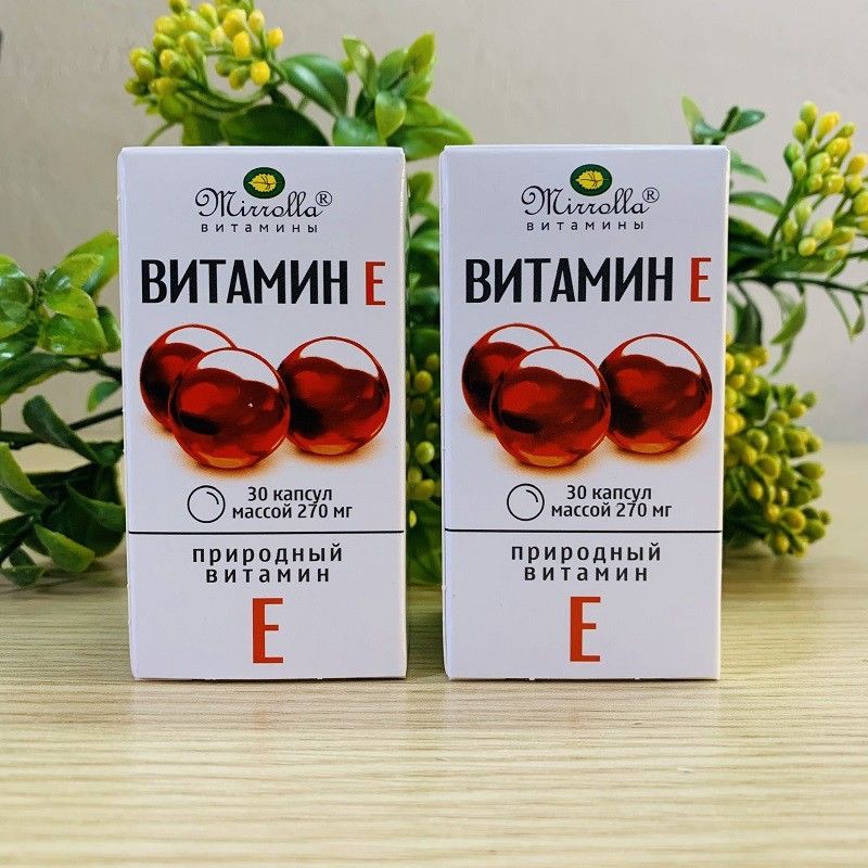 Vitamin E mirrolla 270mg hop30v