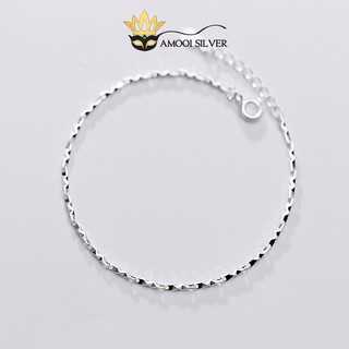 Lắc tay bạc S925 xích basic - Amooi Silver AT106
