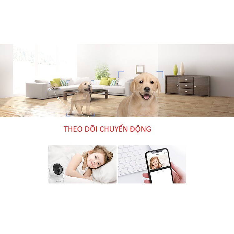 Camera IP Wifi Ezviz C6N 1080p Hàng Phân Phối Chính Hãng