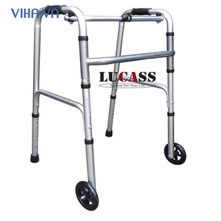 Khung tập đi nhôm Lucass bánh xe lớn W79
