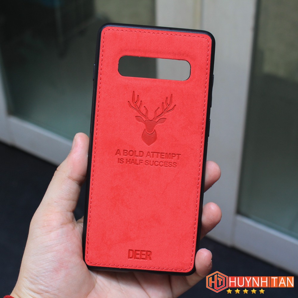 Ốp lưng samsung s10 s10 plus s21 5g s21 plus s21 ultra chống bám vân tay hình Nai 3D nhiều màu sắc huỳnh tân store