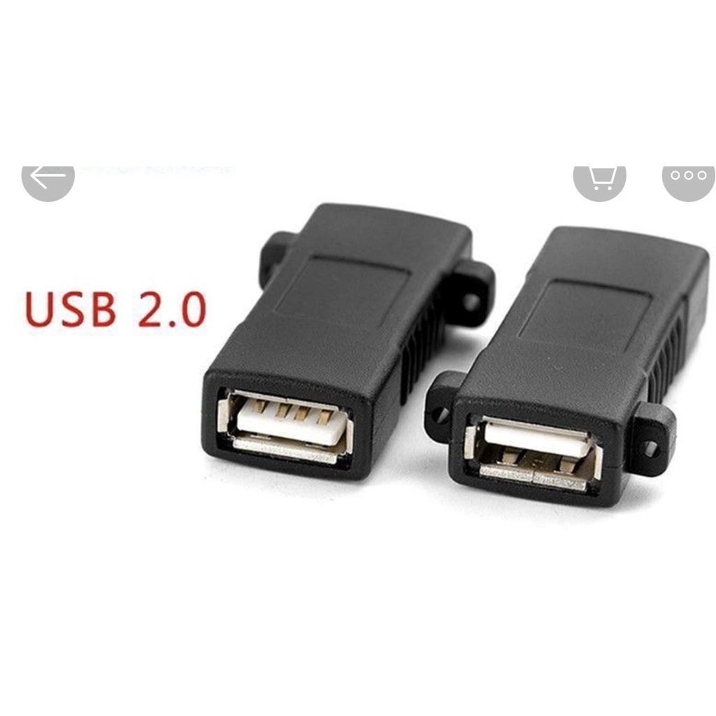 ĐẦU NỐI 2 ĐẦU USB (ĐẦU CÁI)