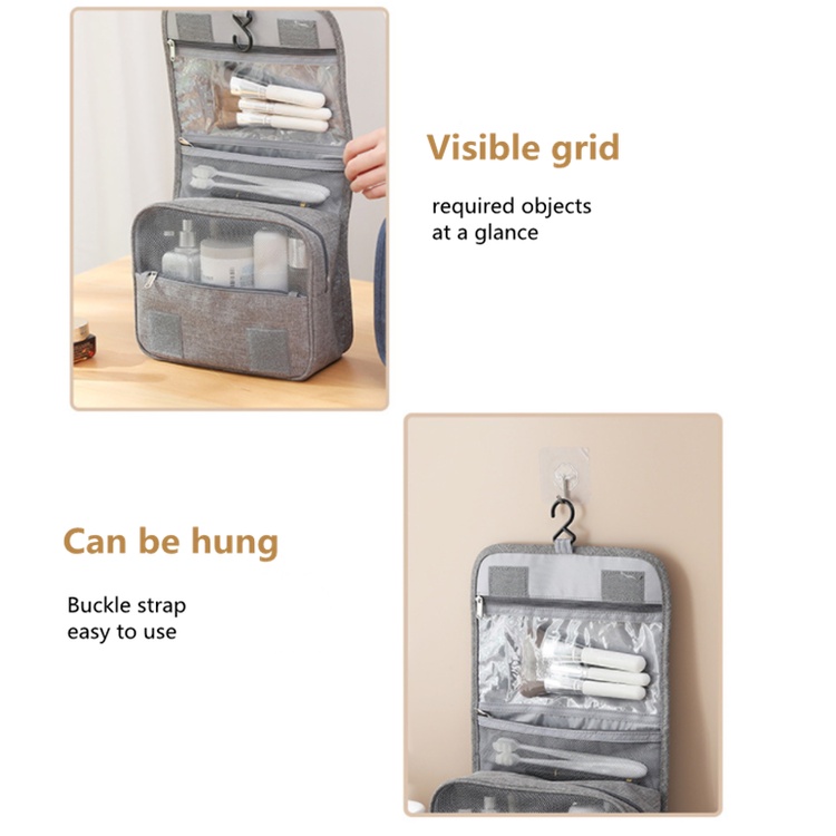 Túi Đựng Đồ Dùng Vệ Sinh Cá Nhân Cho Nam Nữ