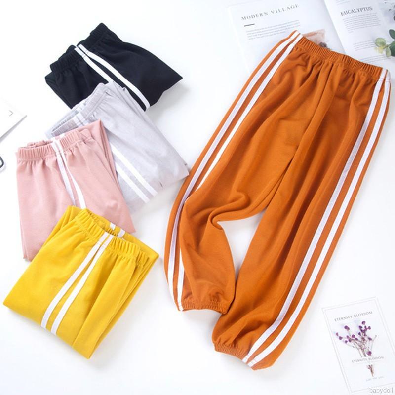 Quần chống muỗi thiết kế ống rộng phong cách Hàn Quốc xinh xắn dành cho bé 2-9 tuổi