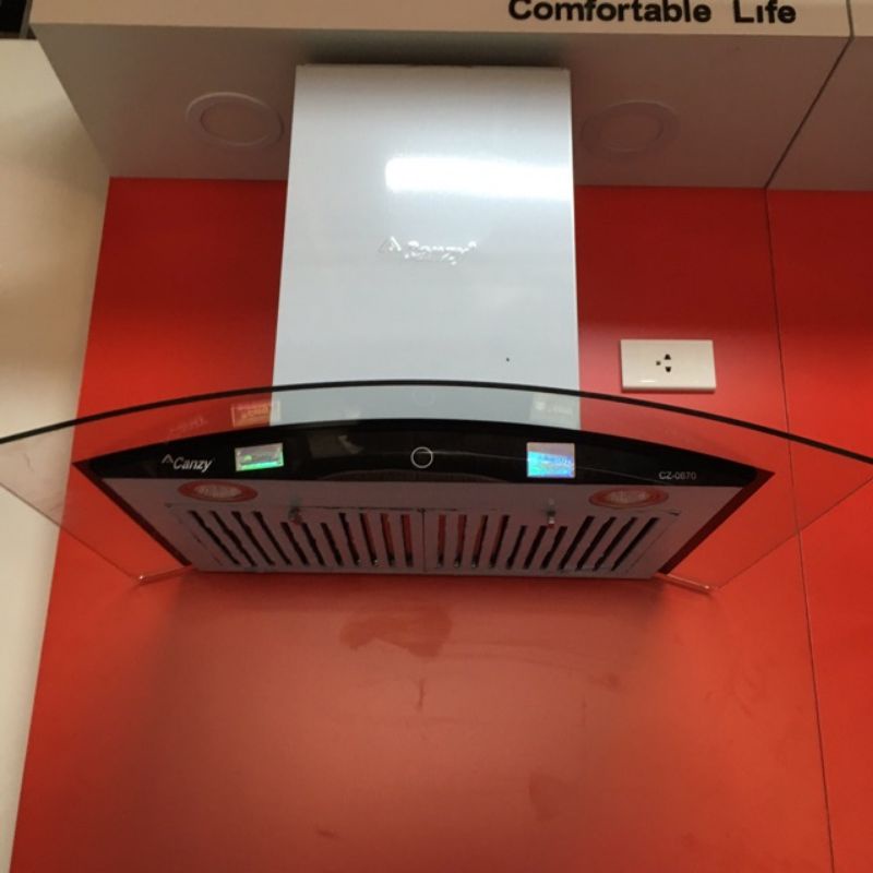 Hút mùi kính cong cảm ứng Canzy CZ70BDS