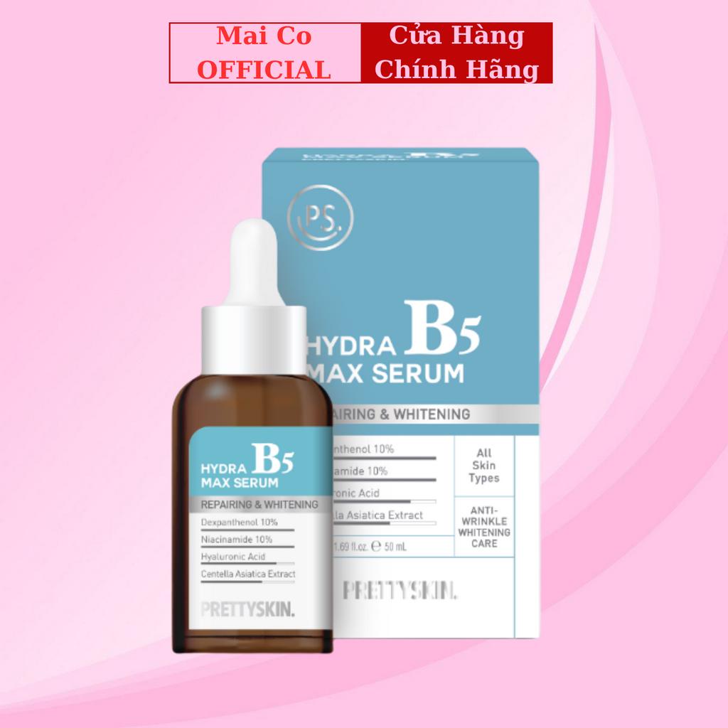 Serum B5 Prettyskin Hydra Max Tinh Chất Phục Hồi Dưỡng Trắng 50ml
