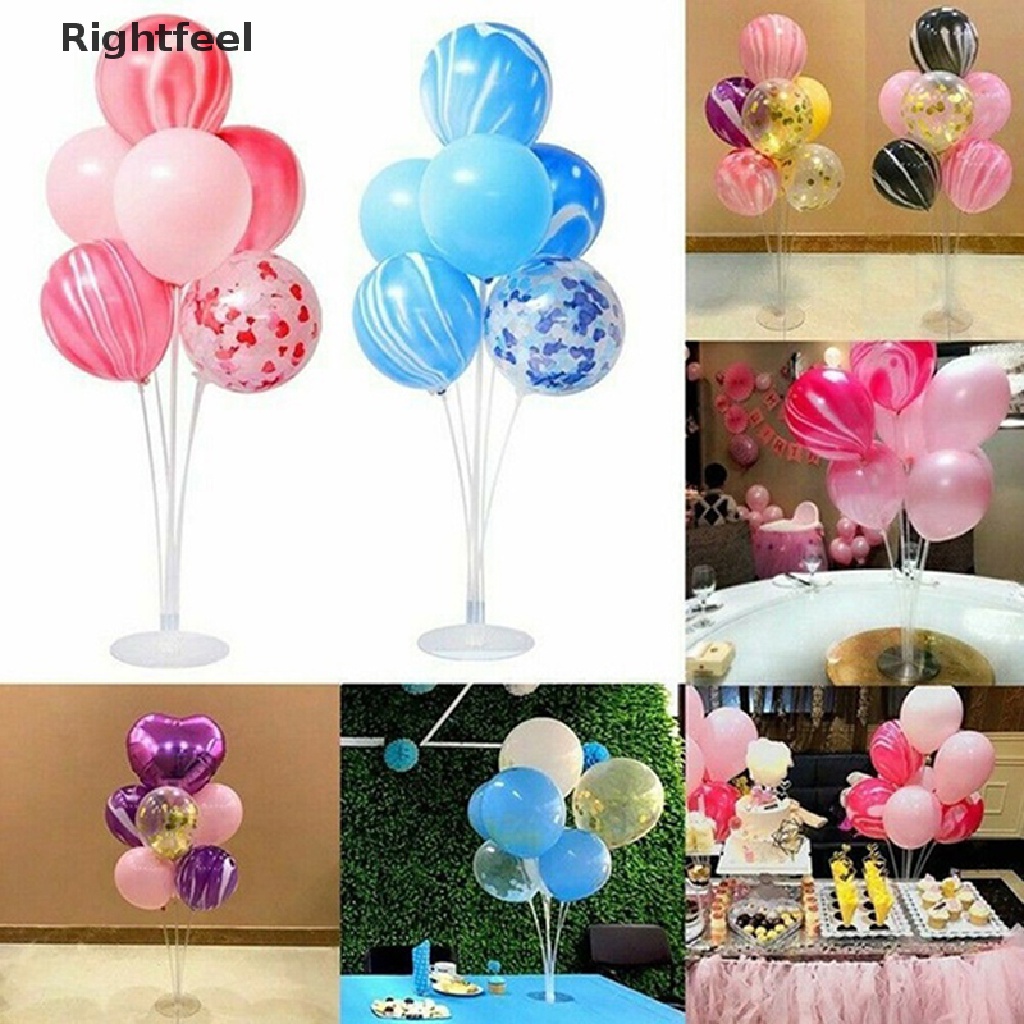 Giá Đỡ Bóng Bay Bằng Nhựa 7 / 11 Trong 1 Tiện Dụng Mới