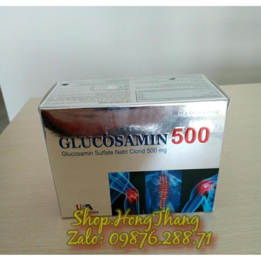 GLUCOSAMIN 500mg – Giúp xương chắc khớp khỏe, ngăn ngừa thoái hóa khớp, tái tạo mô sụn