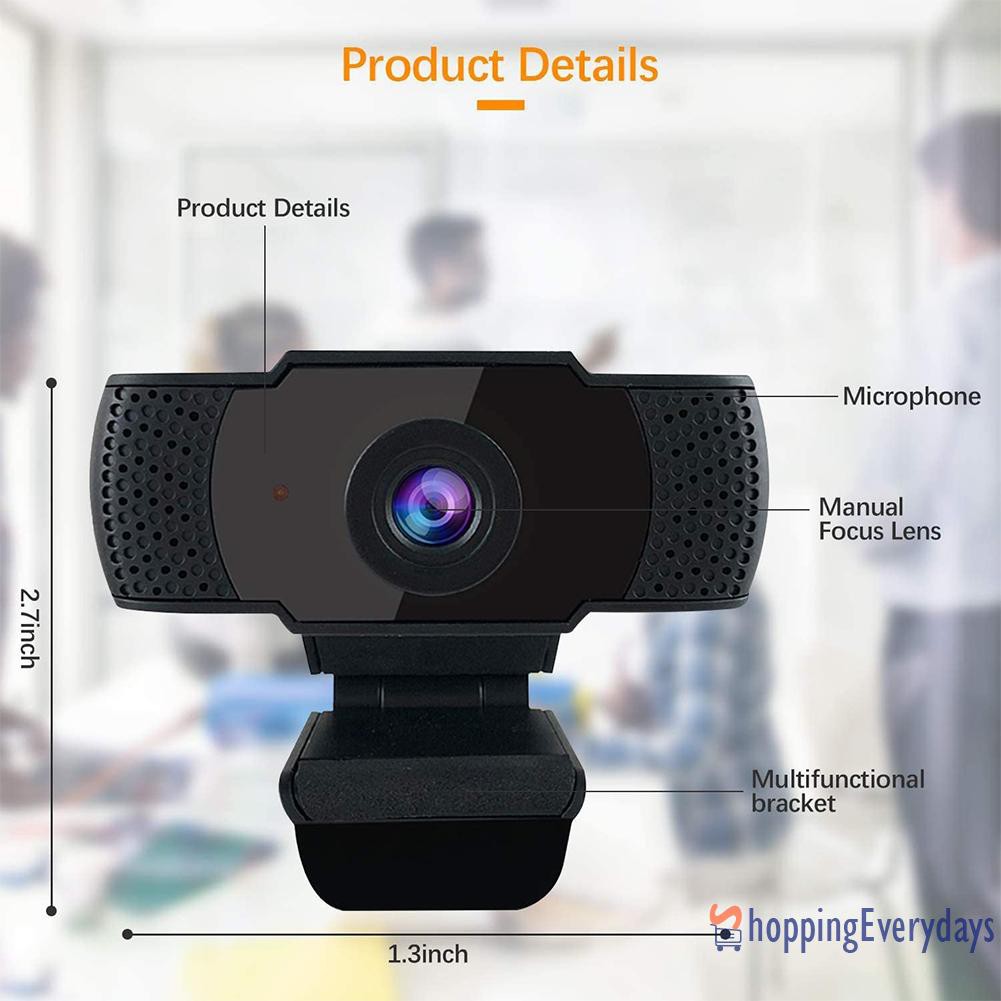 Webcam Hd 1080p Hỗ Trợ Phát Sóng Trực Tuyến Cho Máy Tính | BigBuy360 - bigbuy360.vn