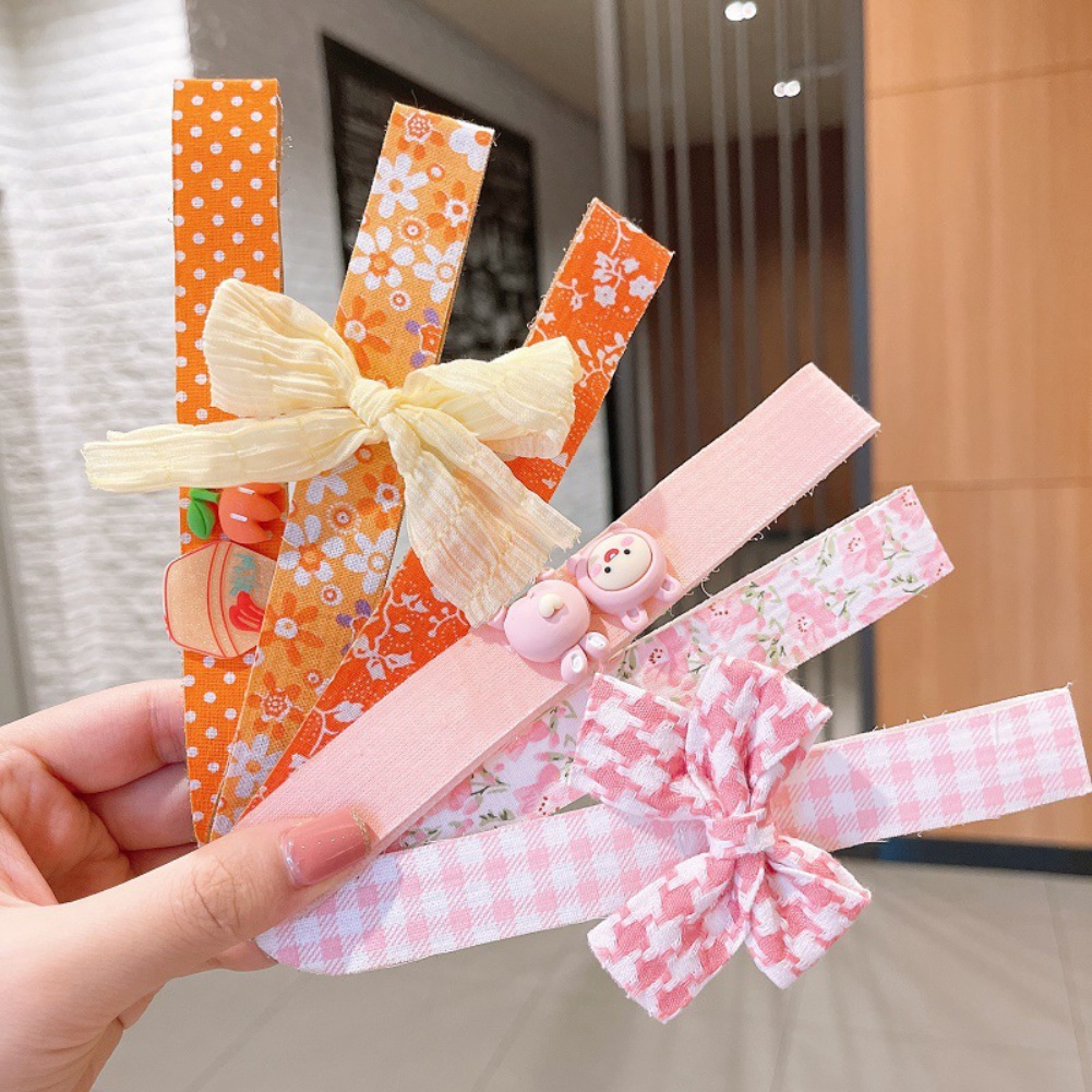 Dây Cột Tóc Hình Nơ Dễ Thương Cho Bé Gái