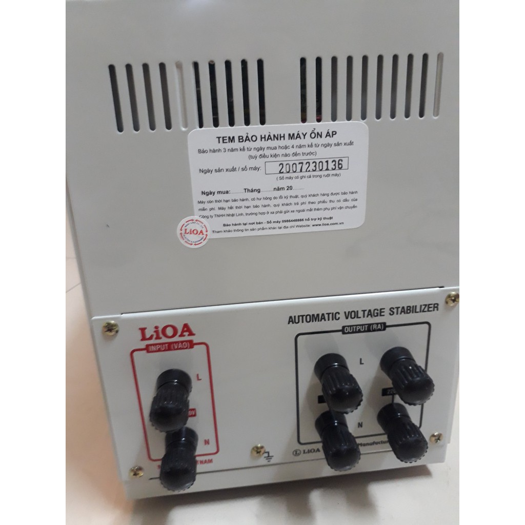 LIOA 10KW GIẢI 150-260V ĐỒNG HỒ ĐIỆN TỬ