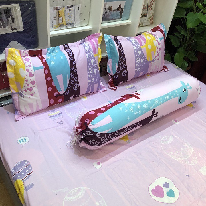 Vỏ gối nằm - vỏ gối ôm cotton poly siêu đẹp ( màu ngẫu nhiên nha khách yêu ) | BigBuy360 - bigbuy360.vn