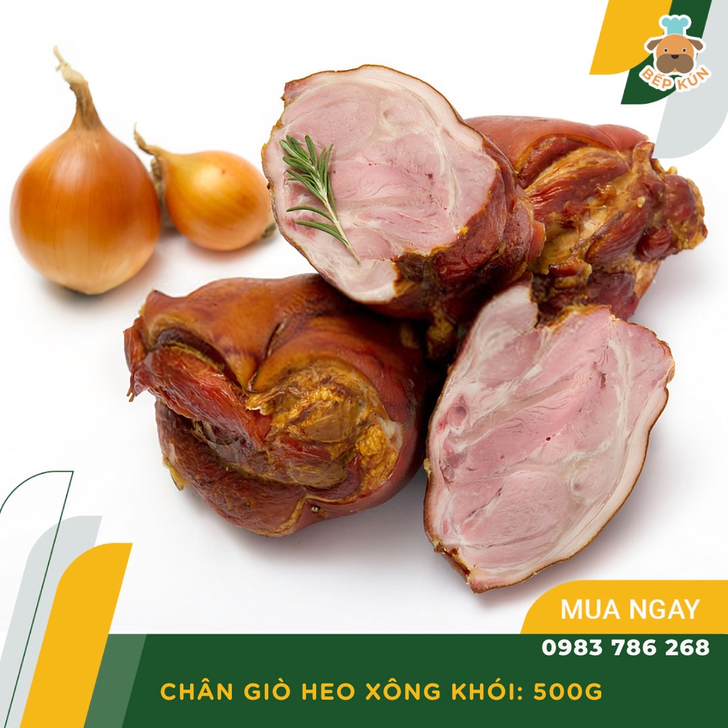 Chân Giò Ủ Muối Hun Khói 500gam