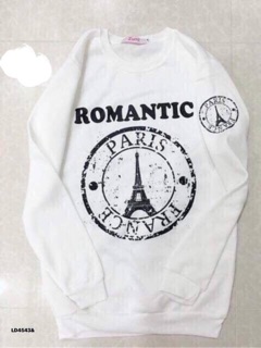 Áo nỉ ROMANTIC ( LD)
