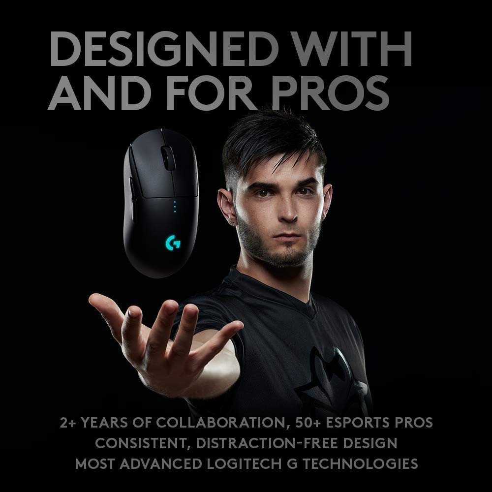 Chuột Không Dây Logitech G Pro Gaming Wireless 16000DPI RGB