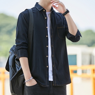 Áo Sơ Mi Denim Thời Trang Dành Cho Nam