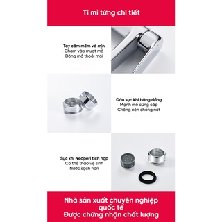 Vòi chậu rửa mặt nóng lạnh DIIIB DXMP005