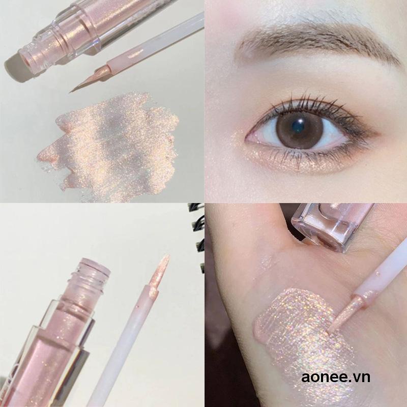 ✨✨Phấn Mắt Bắt Sáng Dạng Lỏng Chống Thấm Nước Một Chạm Thương Hiệu