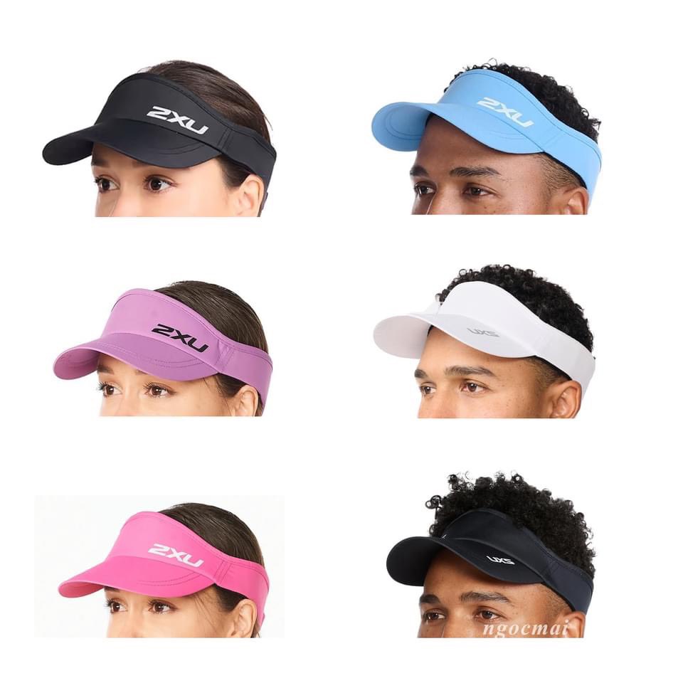 Mũ chạy bộ, Mũ Thể Thao 2XU RUN VISOR - Phân phối chính hãng - Nhiều màu lựa chọn