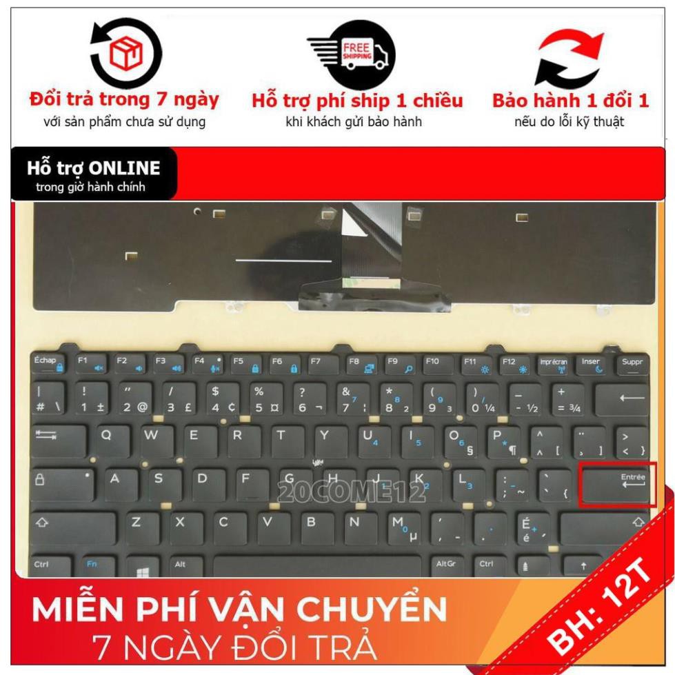 [BH12TH] ⚡Bàn phím laptop Dell Latitude 3340 3350