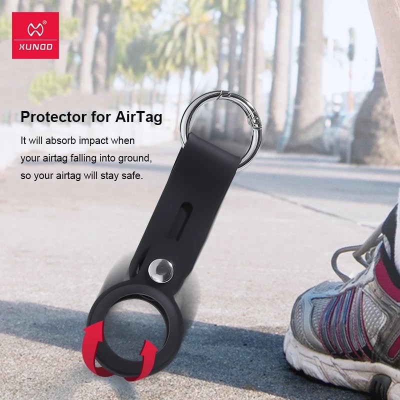 Ốp Lưng / Vỏ bảo vệ cho Apple AirTag chính hãng Xundd chất liệu su non silicone cao cấp nhiều màu cho Air Tags 2021 Tag | BigBuy360 - bigbuy360.vn