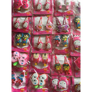 Set 40 kẹp tóc hoạt hình cho bé gái