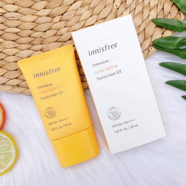 [New 2020] Kem chống nắng Innisfree Long Lasting Suncreen EX SPF50+ PA ++++ - 50ml