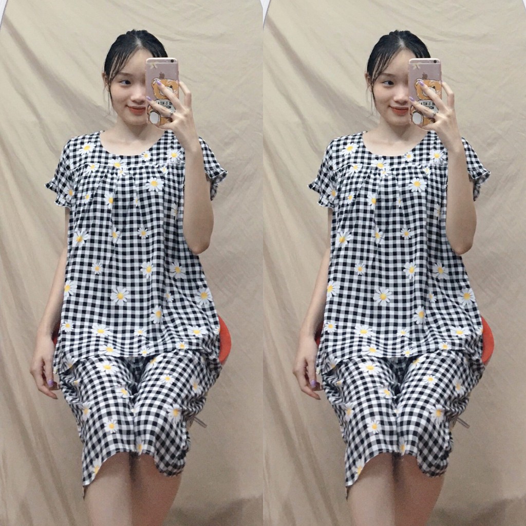 Đồ bộ lửng lanh cho bầu (10 màu)