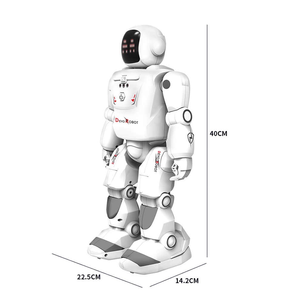 DEVO ROBOT CHÍNH HÃNG - ROBOT CÓ THỂ LẬP TRÌNH BẰNG HỒNG NGOẠI - MÓN QUÀ Ý NGHĨA CHO CÁC CON ĐAM MÊ CÔNG NGHỆ