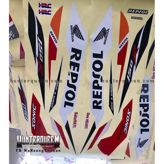 Tem uv ép nhiệt cao cấp, SONIC 2018, REPSOL, ZIN